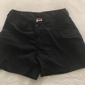 The North Face black shorts